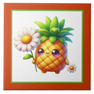business crafting home fruit pineapple ceramic  tile