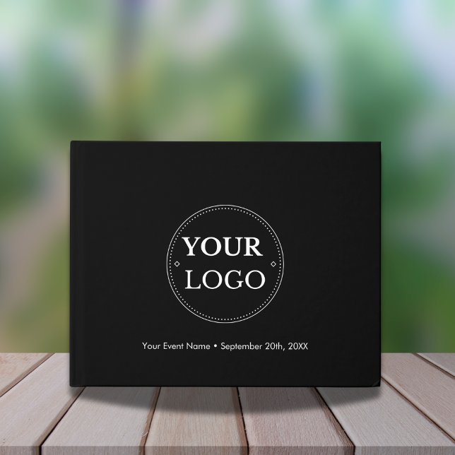 Business Custom Logo Company Guest Book (Creator Uploaded)