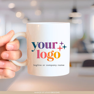 Business Custom Minimal Logo Mug