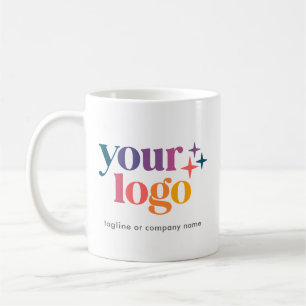Business Custom Minimal Logo Mug