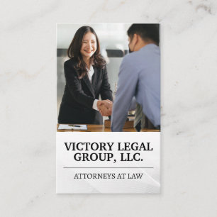 Business Deal Woman Smiling Card
