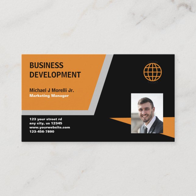 Business Development Business Business Card (Front)