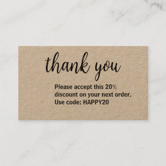 Business Discount Card
