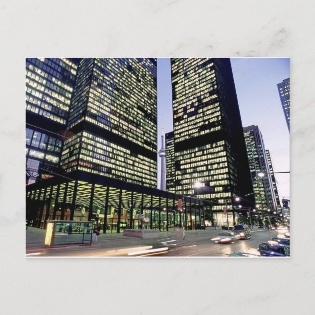 Business District Postcard (Front)