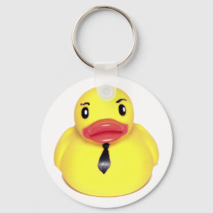 Business Duck Key Ring