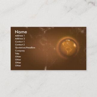 business_earth business card
