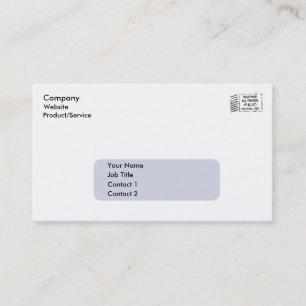 Business Envelope Card