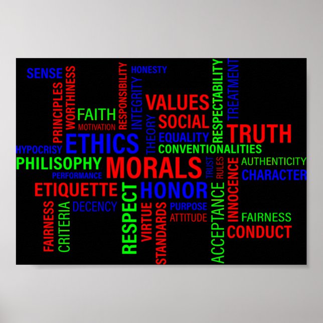 Business Ethics Poster (Front)