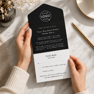 Business Event Invitation   RSVP All-in-One Invite