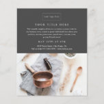 Business Event Minimalist Professional Photo Flyer<br><div class="desc">A simple modern photo business event invitation featuring clean typography and minimal layout. Click the edit button to customise this design with your business photo and details.</div>