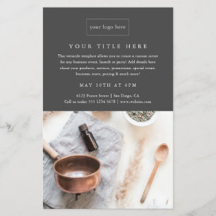 Business Event Minimalist Professional Photo Flyer
