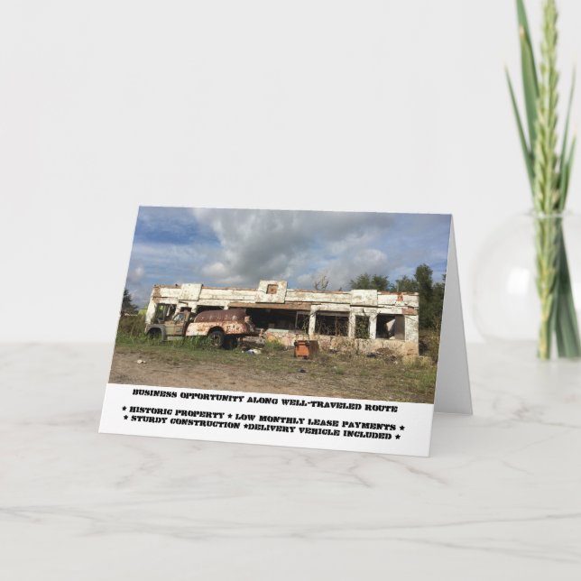 business fixer-upper card (Front)