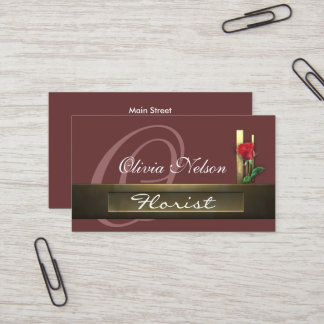 business_florist business card