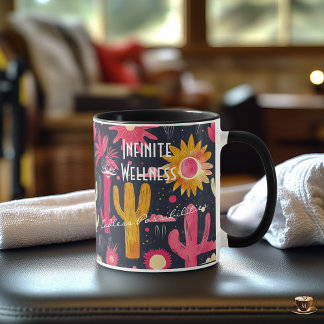 Business for Spa and Wellness - Cactus & Sunflower Mug