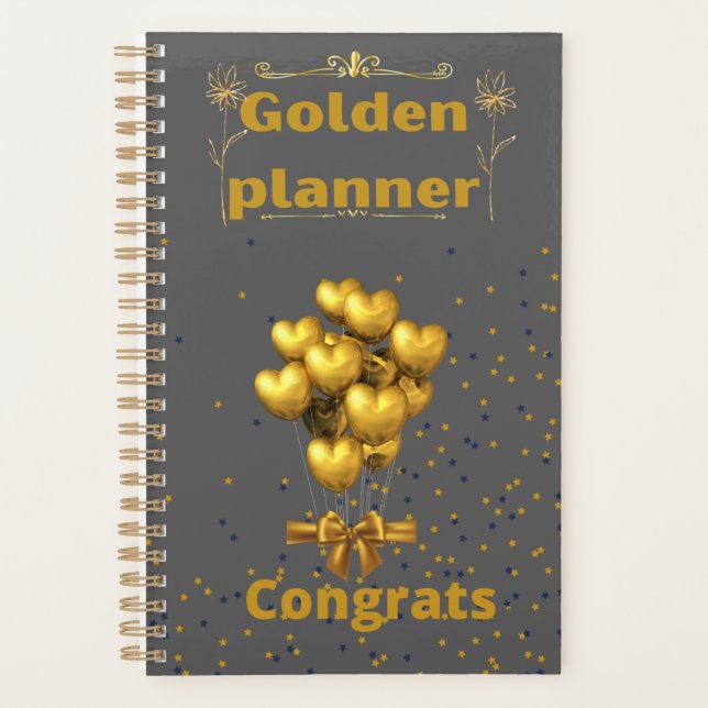 Business Golden planner (Front)