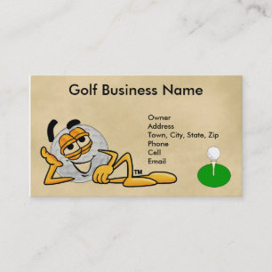 Business Golf Card