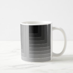 Business grey monochrome coffee mug