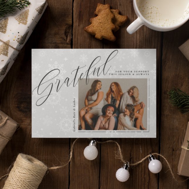 BUSINESS HOLIDAY CARD Add Your Photo (Creator Uploaded)