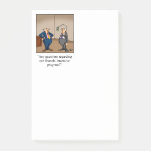 Business Humour Post- It Notes