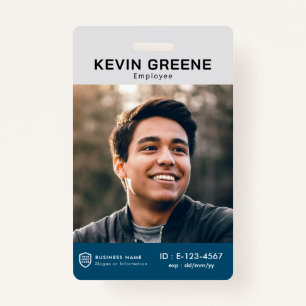 Business ID Logo Photo Employee Staff Badge ID Badge