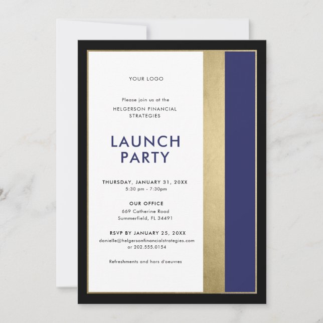 Business Invitation (Front)