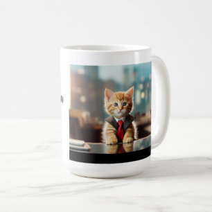 Business Kitten Coffee Mug