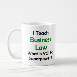 business law teacher coffee mug