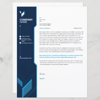 Business letterhead template