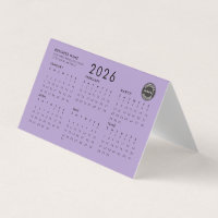 Business Logo 2026 Calendar Employees Swag