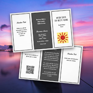Business Logo Advertising Small Brochure