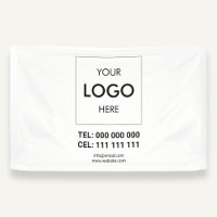 Business Logo Advertising White