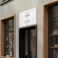 Business Logo Advertising White