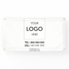 Business Logo Advertising White