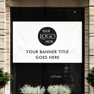 Business Logo Advertising White Professional  Banner