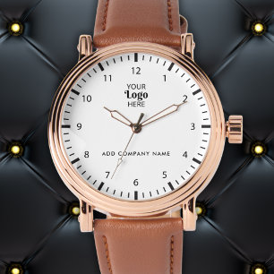 Business Logo And Company Name Brand Promotional   Watch