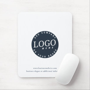 Business Logo and Company Staff Swag Mouse Pad