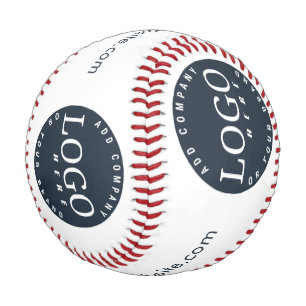 Business Logo and Company Website Employees Swag Baseball