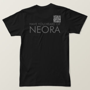 Business LOGO and QR code T-shirt
