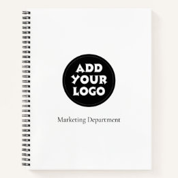 Business Logo And Text Simple Notebook