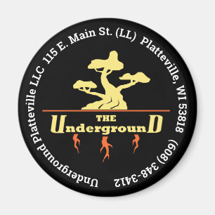 Business Logo Background Magnet