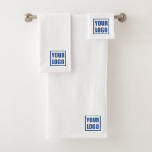 Business Logo Bath Towel Set