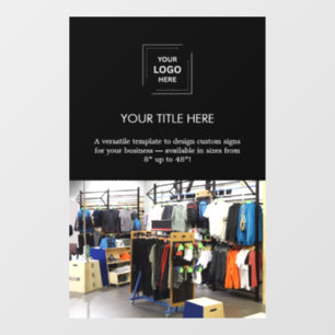 Business Logo   Black Professional Photo 