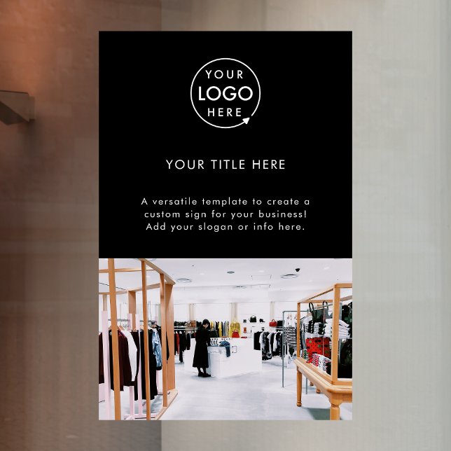 Business Logo Black Professional Promotional Photo (Creator Uploaded)