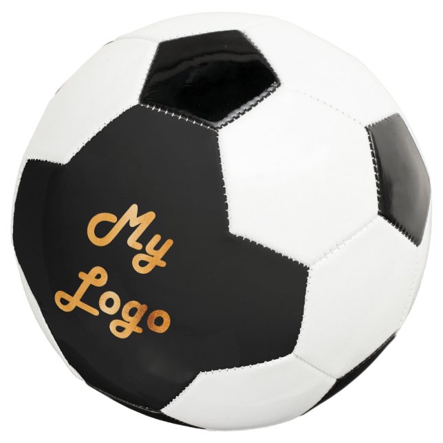 Business logo black   soccer ball (Three Quarter)