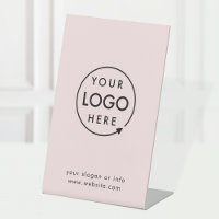 Business Logo | Blush Pink Simple Professional