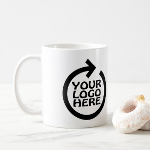 Business Logo Branded Personalised Coffee Mug