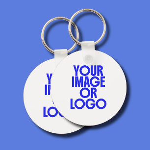 Business Logo Branding Key Ring