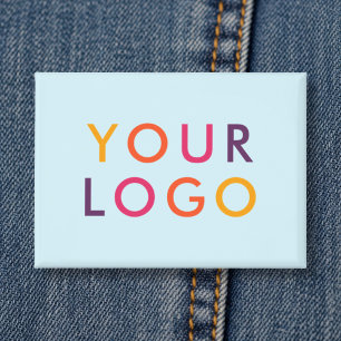 Business Logo Branding Light Blue
