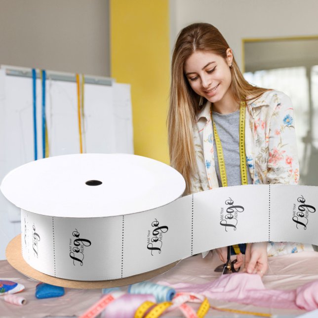 business logo Clothing labels laundry care logos Satin Ribbon (Creator Uploaded)