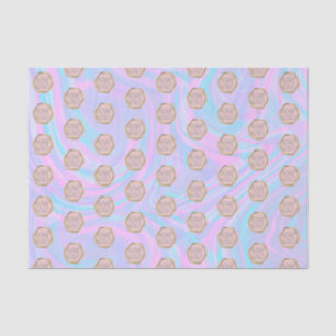 Business Logo Colourful Abstract Ombre Tissue Pape Paper